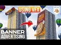 How To Create Banner Unroll CGI Ads Using VFX in Blender | Blender VFX Tutorial