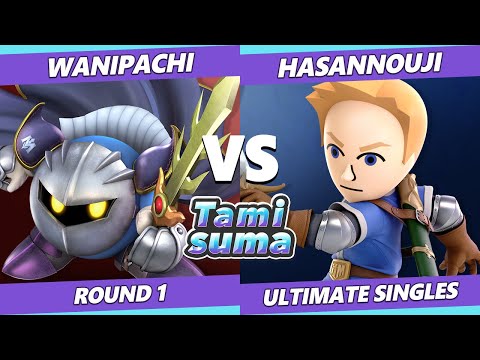 TAMISUMA 228 Round 1 - Wanipachi (Meta Knight) Vs. Hasannouji (Mii Swordfighter) SSBU Smash Ultimate