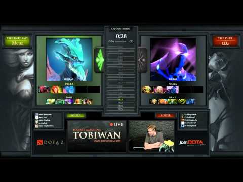 ProDOTA WL - Mousesports vs CLG - Part 1