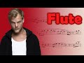 WAKE ME UP FLUTE SHEET MUSIC ASM