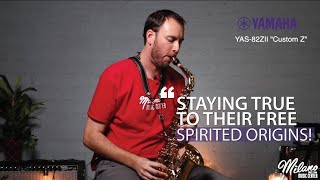 Video thumbnail for Yamaha YAS-82ZII "Custom Z" Alto Saxophone - Milano Music by Milano Music