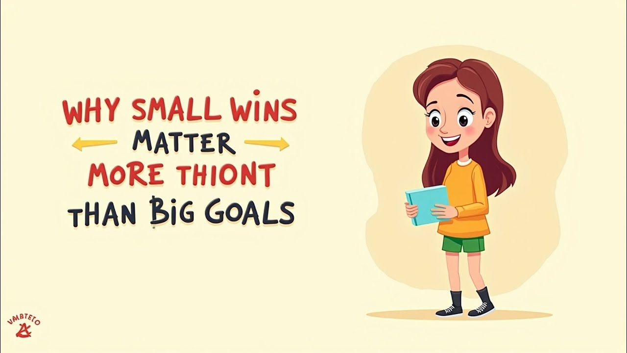 Easy English Podcast EP141 - Why Small Wins Matter More Than Big Goals