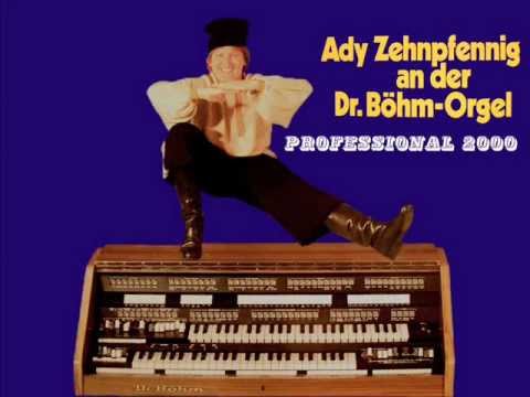 Ady Zehnpfennig - Kosakenpatrouille (1978) ♪ Cossak Patrol on Dr. Böhm organ Professional 2000