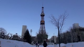 preview picture of video 'Winter travel in Sapporo, Hokkaido / 真冬の北海道旅行（札幌）2013'