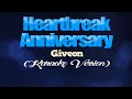 HEARTBREAK ANNIVERSARY - Giveon (KARAOKE VERSION)