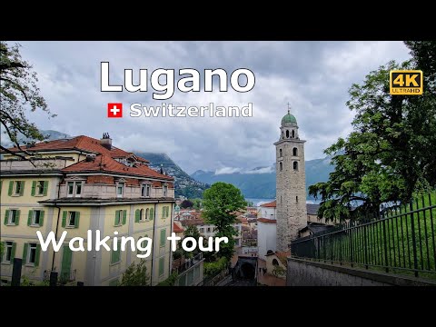 Exploring Lugano in the Rain: A Visual Walking Tour of Switzerland's Charming City