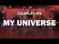 Coldplay BTS My Universe 2021 Top Songs Lyrics