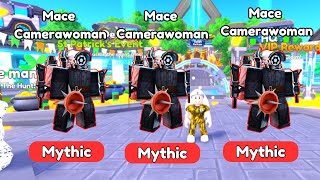 How to UNLOCK the MACE CAMERAWOMAN... (Toilet Tower Defense)