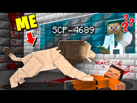 I Became SCP-4689 "The Lion" in MINECRAFT! - Minecraft Trolling Video
