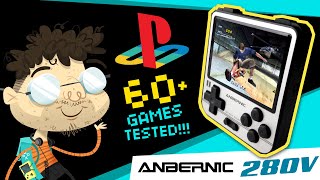 Adam Image PS1 test on the 280v! (Over 60 games tested!)