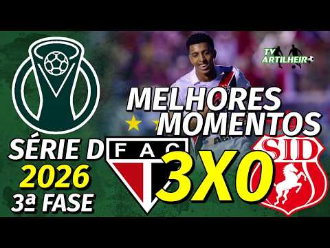 [Série D '26] 3ª Fase | Volta | Ferroviário 3 X 0 Imperatriz/MA | Melhores Momentos | TV ARTILHEIRO