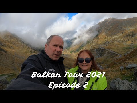 Balkan MC Tour 2021, Episode 2. From Sibiu Romania to Transfägäräsan, Bucharest and Sofia Bulgaria.