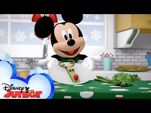 米奇的節日DIY❄️｜合集｜米奇的節日派對｜迪士尼少年團 (Holiday DIY with Mickey ❄️  | Compilation | Mickey's Holiday Party | Disney Junior)