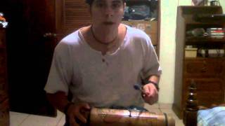 Some Improv on a Mayan drum I found