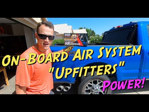 Upfitters, ARB CKMTA12 Air Compressor Wiring, Train Horns - On-board Air System 2020 F350 - Part 3