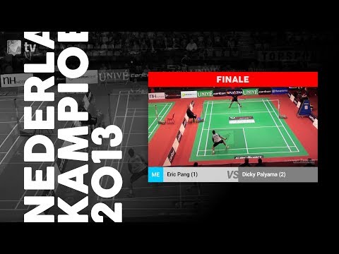 Eric Pang vs Dicky Palyama (ME, FINALE) - NK Badminton 2013