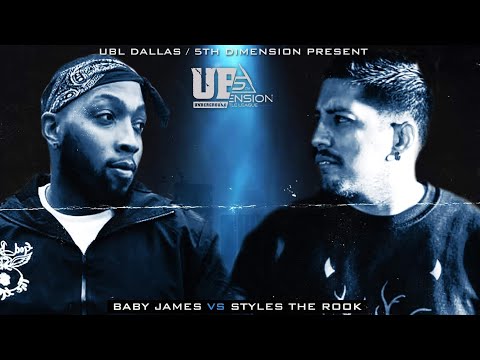 Baby James vs Styles The Rook
