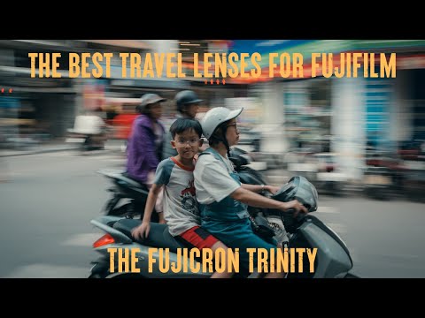 Fujifilm’s best travel lenses!! The Fujicron Trinity- 23mm f2, 35mm f2 and the 50mm f2