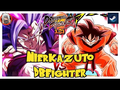 DBFZ Nier_Kazuno vs DBFighter (A21LC, Gohan, Vegeto) Vs (TGohan, Vegeto, Goku)