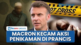 Seorang Muslim di Prancis Ditikam 50 Kali hingga Tewas di Masjid, Macron Geram hingga Kecam Rasisme