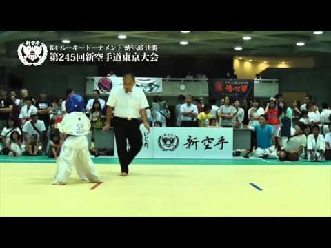 【新空手】第245回東京大会K-4ルーキー幼年部・決勝戦