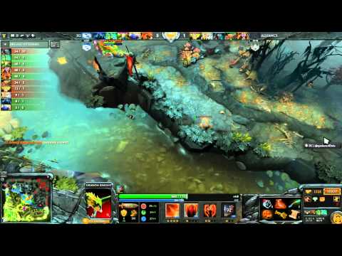Arteezy Dragon Knight - ALLIANCE vs. EG @ SLTV Star Series Season 10