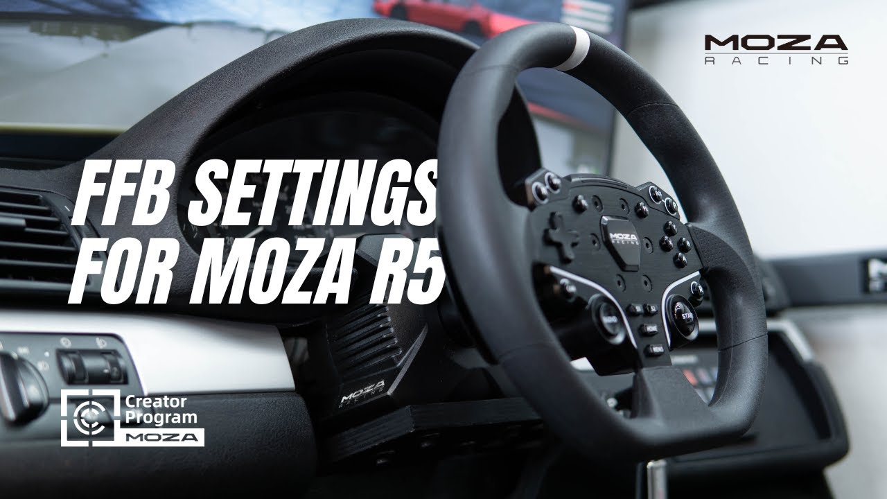 FFB Settings for R5 in AC Evo