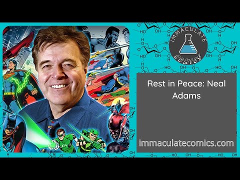 In remembrance of Neal Adams, the comic book artist