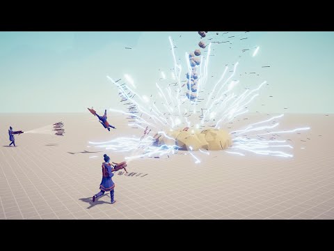 THOR vs 3x EVERY GOD - Totally Accurate Battle Simulator TABS