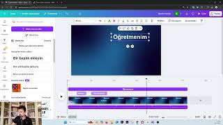 Sesinizi kaydedip Canva'ya yükleyerek metinlerle senkron video oluşturma