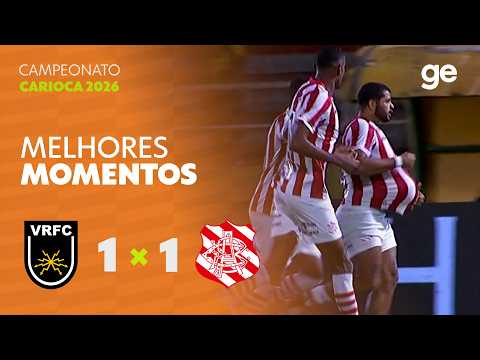 Gols e lances de Volta Redonda x Bangú
