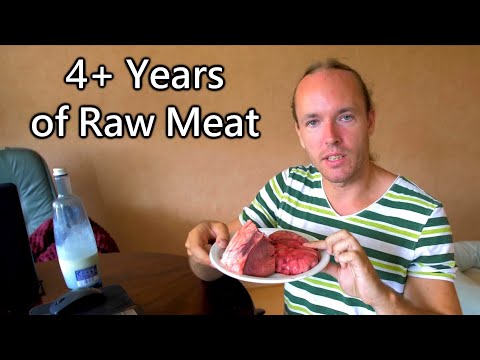 What I Eat In a Day - 4+ Years of Raw Meat