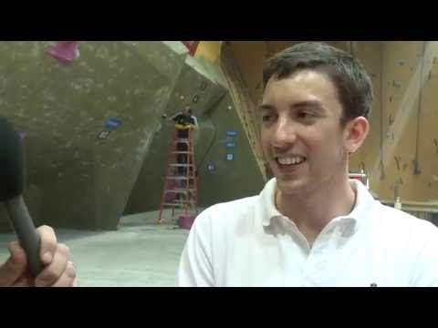 IFSC Climbing World Cup Toronto 2014 - Interview with Tyler Landman