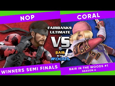 Bair in the Woods: Nop (Snake) vs Coral (Sheik) - SSBU Winners Semi-Finals