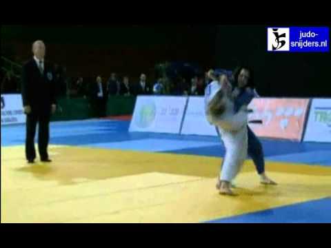 Judo 2010 EC U23 Serajevo: Tina Zeltner (AUT) - Hanne van Bossele (BEL) [-52kg] bronze