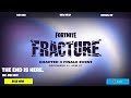 Fortnite Chapter 4 Live Event: Fracture