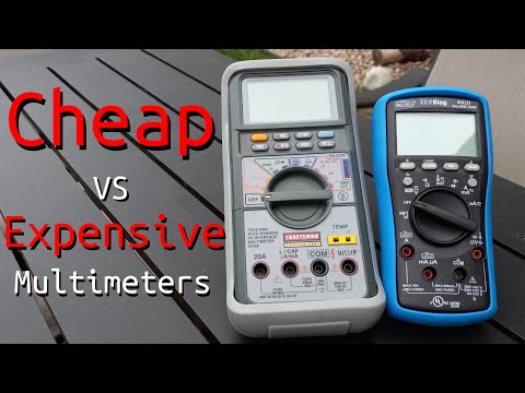 Multimeter Comparison - Does how much you spend affect the quality of your multimeter?