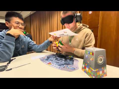 15.84s official 3BLD solve - sub15 fail