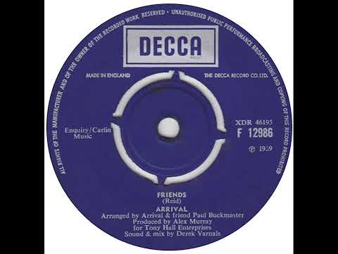 UK New Entry 1970 (6) Arrival - Friends