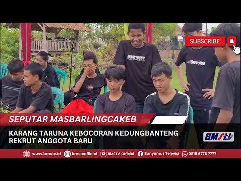 KARANG TARUNA KEBOCORAN KEDUNGBANTENG REKRUT ANGGOTA BARU