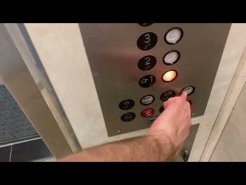 Montgomery Traction Elevators at the Chestnut Bldg / former Emprise Bank - Downtown Hays KS (Car B)