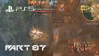 Big Fight Happened In Wyrm's Crossing Vs Shape Shifters Baldur's Gate 3 - Part 87 PS5 4K 60fps