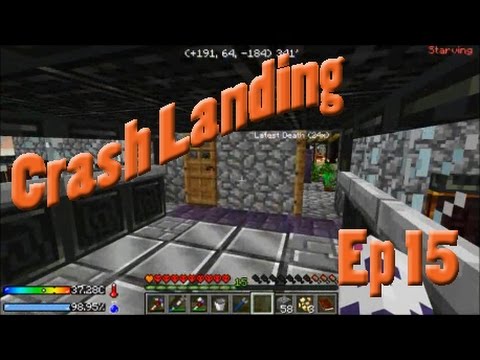 Minecraft Crash Landing ep 15 - Plastic Seeds