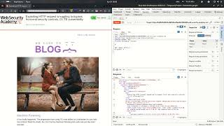 Download the video "24.3 Lab: Exploiting HTTP request smuggling to bypass front-end security controls, CL.TE Vuln | 2024"