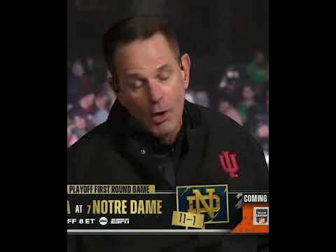Saban was DISGUSTED with Curt Cignetti #football #sports #cfb #collegefootball #indiana #notredame