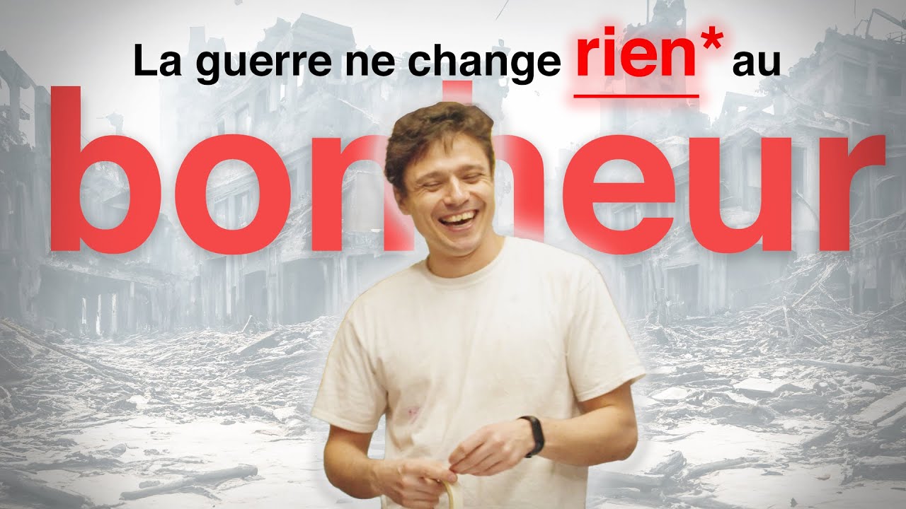 Je suis allé dans un pays en guerre pour comprendre la science du bonheur.