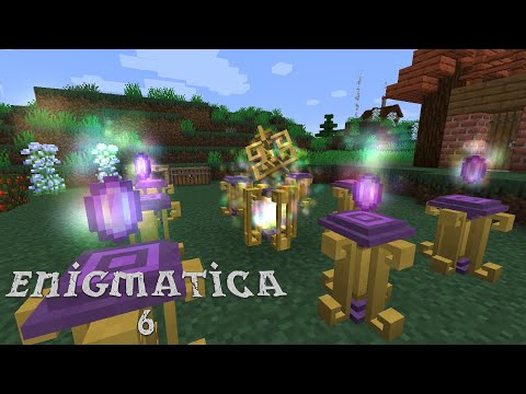 rb_plays - rbPlays Enigmatica 6 :: Ep 6 :: Ars Nouveau Glyphs & Enchanting :: Modded Minecraft 1.16.4