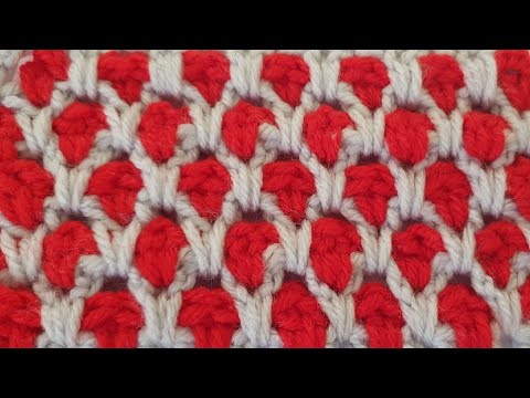 Moroccan tiles crochet stitch baby blankets