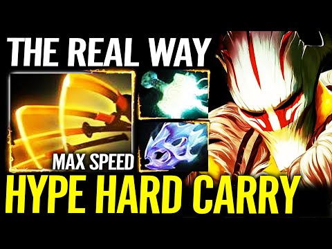 Juggernaut Mjollnir + Moon Shard - One Omnislash One Kill with Full Attack Speed Build Dota 2