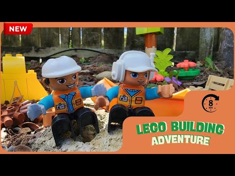 Duplo Camping Build: From Dirt to Campsite 🚜🏕️| LEGO DUPLO